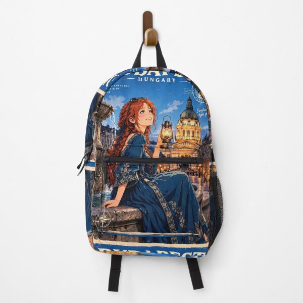Item preview, Hungary — St. Stephen's Basilica — A Magical Blue-Hour Evening in Budapest designed and sold by DibujandoPorfa.