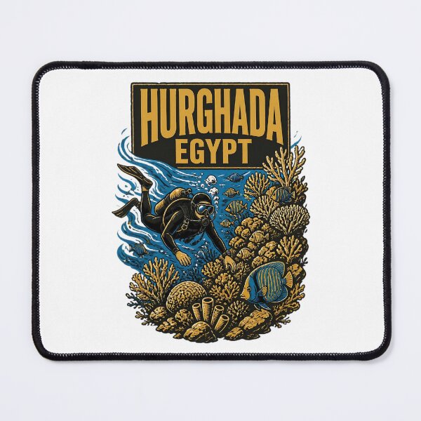 Item preview, Hurghada Egypt Vintage Travel Tourism designed and sold by TravelersGems.