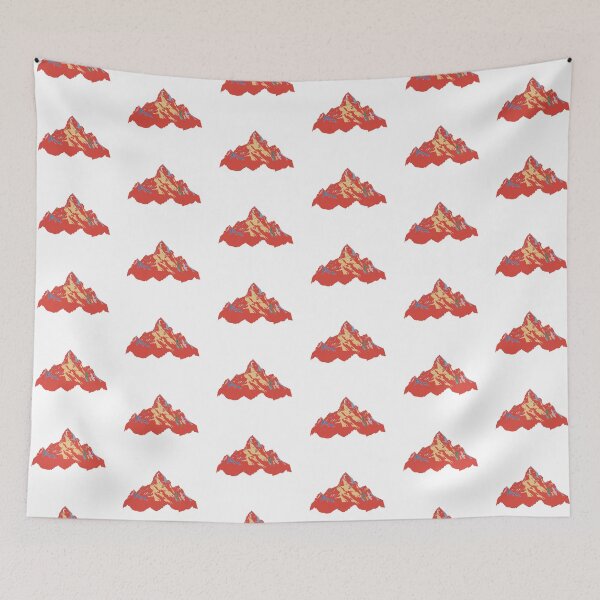 Item preview, Evening Everest - Geometric Alpine Peak Art designed and sold by iampaulmorris.