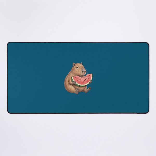Item preview, Watermelon Capybara designed and sold by DoodleDodo.