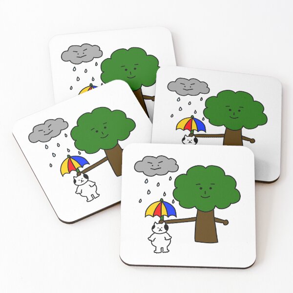 Item preview, tree with umbrella for a Cat designed and sold by superbaechoo.