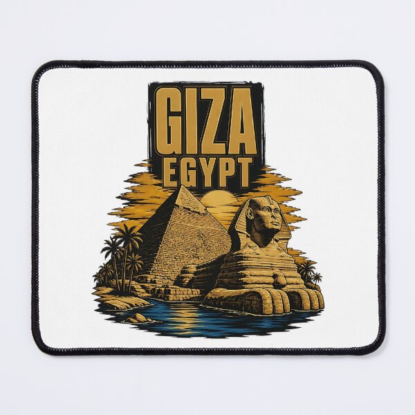 Item preview, Giza Egypt Vintage Travel Tourism designed and sold by TravelersGems.