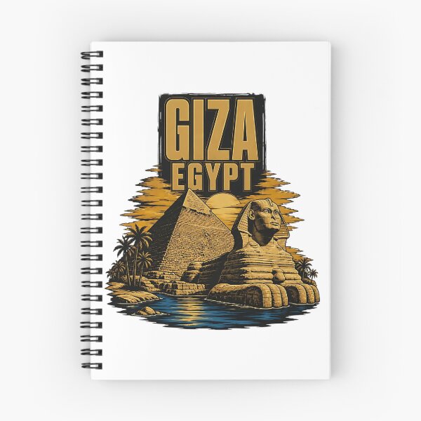 Item preview, Giza Egypt Vintage Travel Tourism designed and sold by TravelersGems.