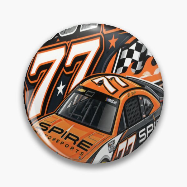 Item preview, Carson Hocevar 77 NASCAR Racing – Spire Motorsports Race Car designed and sold by CatLovers Studio.