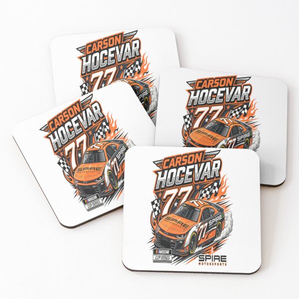 Item preview, Carson Hocevar 77 NASCAR Racing – Spire Motorsports Race Car designed and sold by CatLovers Studio.