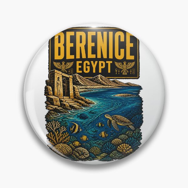 Item preview, Berenice Egypt Vintage Travel Tourism designed and sold by TravelersGems.