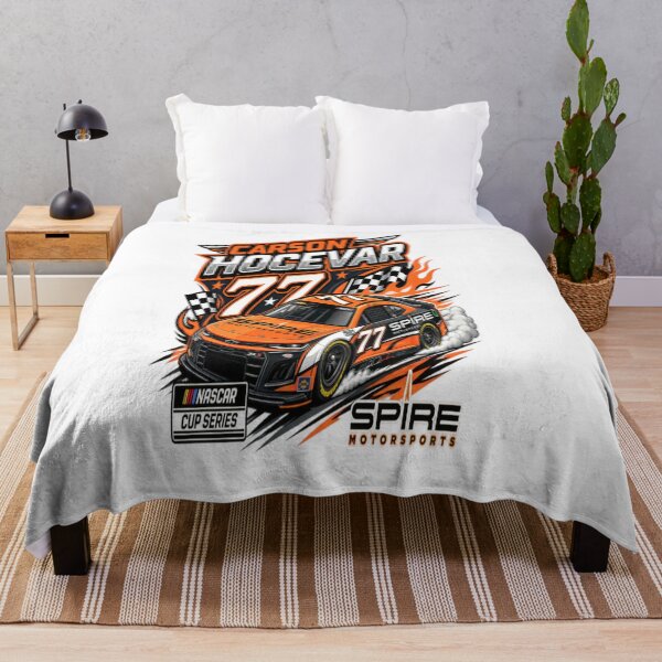 Item preview, Carson Hocevar 77 NASCAR Racing – Spire Motorsports Race Car designed and sold by CatLovers Studio.