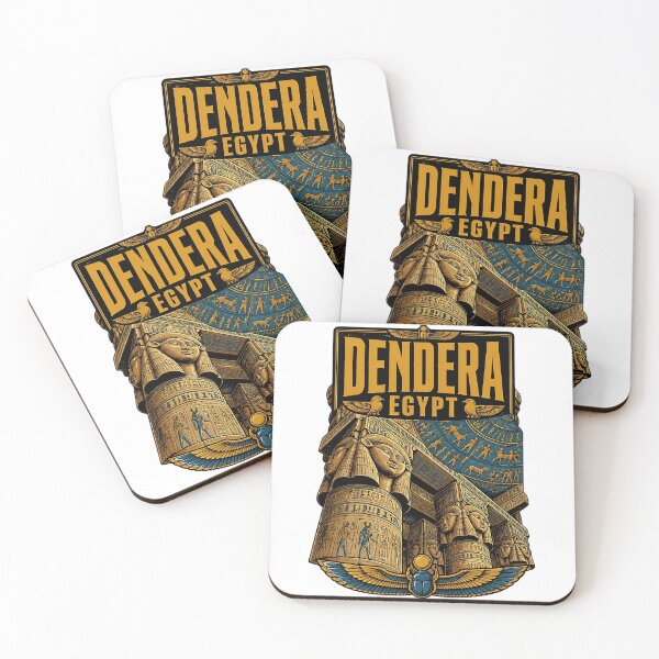 Item preview, Dendera Egypt Vintage Travel Tourism designed and sold by TravelersGems.