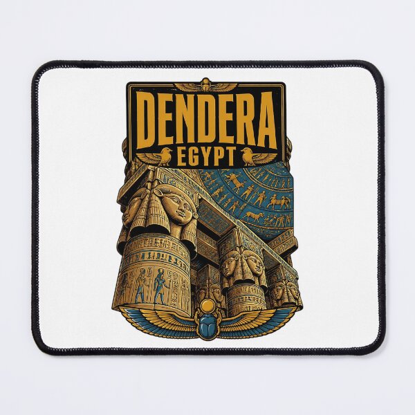 Item preview, Dendera Egypt Vintage Travel Tourism designed and sold by TravelersGems.
