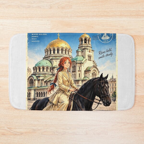 Item preview, Bulgaria — Alexander Nevsky Cathedral — A Golden Equestrian Journey Through Sofia designed and sold by DibujandoPorfa.