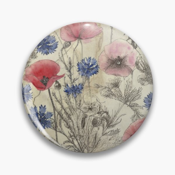 Item preview, Pressed Wildflowers Herbarium Tapestry – Vintage Botanical designed and sold by joy-Moons.