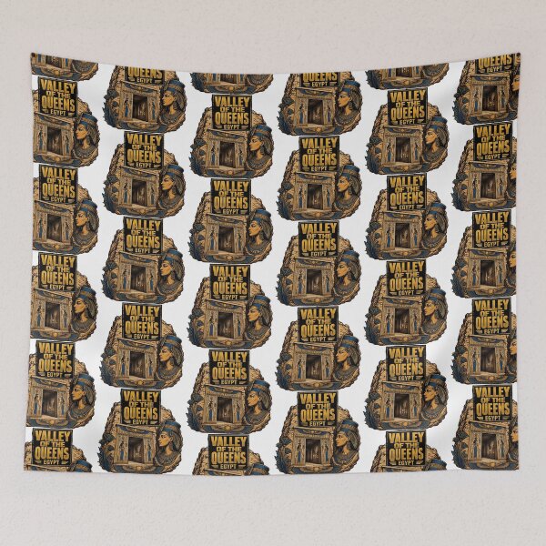 Item preview, Valley Of The Queens Egypt Vintage Travel designed and sold by TravelersGems.