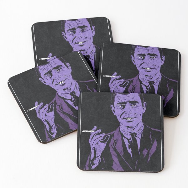 Item preview, ROD SERLING - The Twilight Zone (Bichrome) designed and sold by FamousWeirdosRB.