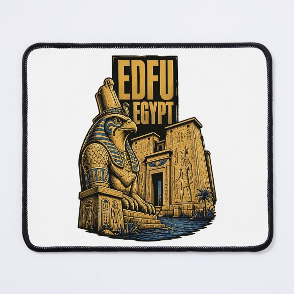 Item preview, Edfu Egypt Vintage Travel Tourism designed and sold by TravelersGems.