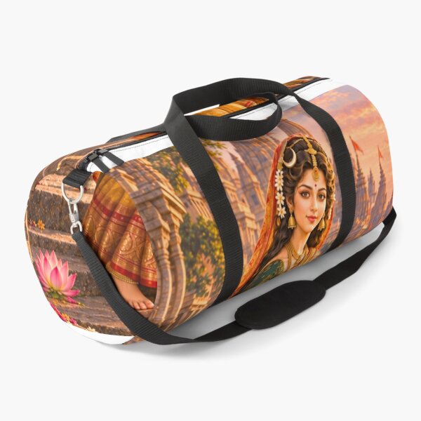 Item preview, Goddess Annapurna Feeding the Hungry in Sacred Kashi designed and sold by Homyar.