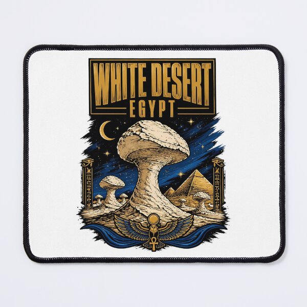 Item preview, White Desert Egypt Vintage Travel Tourism designed and sold by TravelersGems.