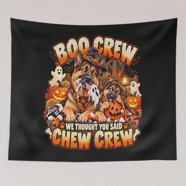 Item preview, Boo Crew We Thought You Said Chew Crew designed and sold by PawPlanetPro.