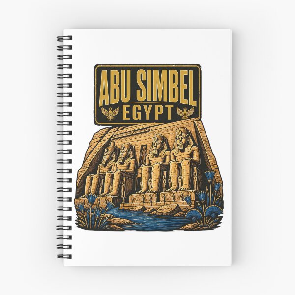 Item preview, Abu Simbel Egypt Vintage Travel Tourism designed and sold by TravelersGems.