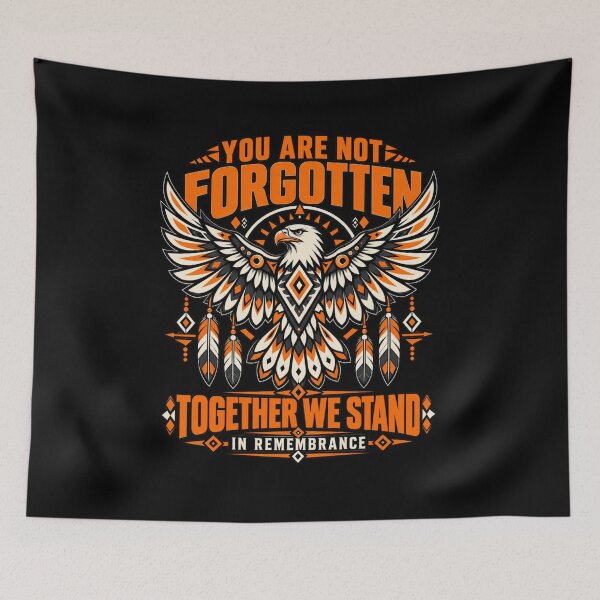 Item preview, Every Orange Unity Day Child Native American Matters Eagle Indigenous Awareness T-Shirt designed and sold by Trendably.