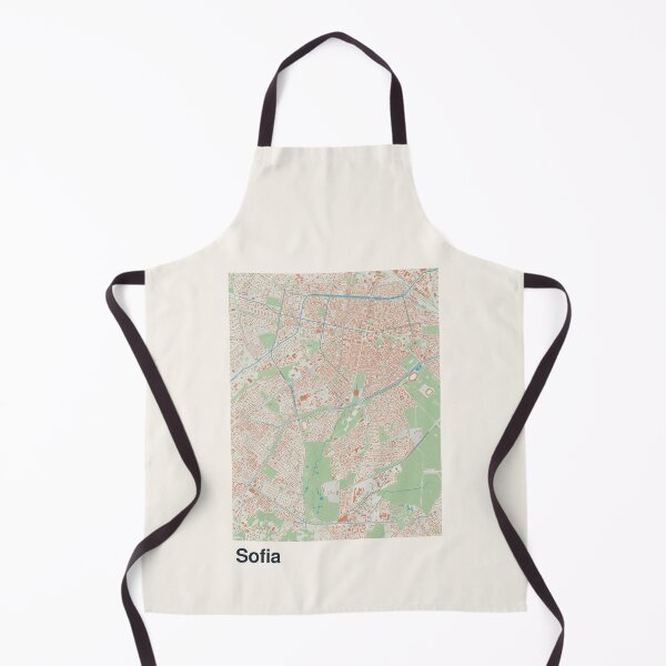 Item preview, Sofia Minimalistic Map Art designed and sold by MapsNerd.