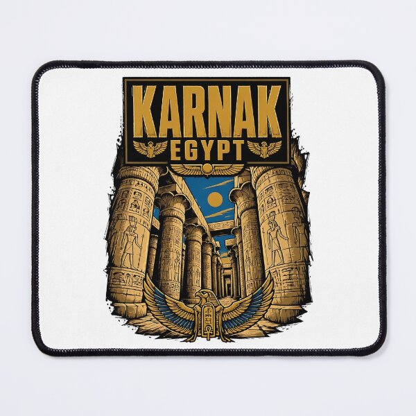 Item preview, Karnak Egypt Vintage Travel Tourism designed and sold by TravelersGems.
