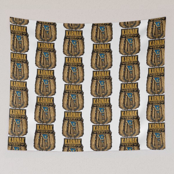 Item preview, Karnak Egypt Vintage Travel Tourism designed and sold by TravelersGems.
