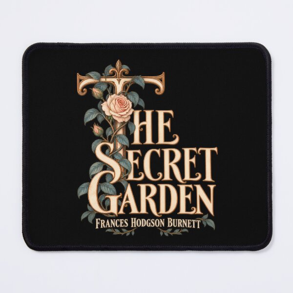 Item preview, The Secret Garden: Ornate Rose Typography designed and sold by Fenay Designs.