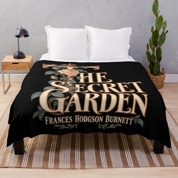 Item preview, The Secret Garden: Ornate Rose Typography designed and sold by Fenay Designs.