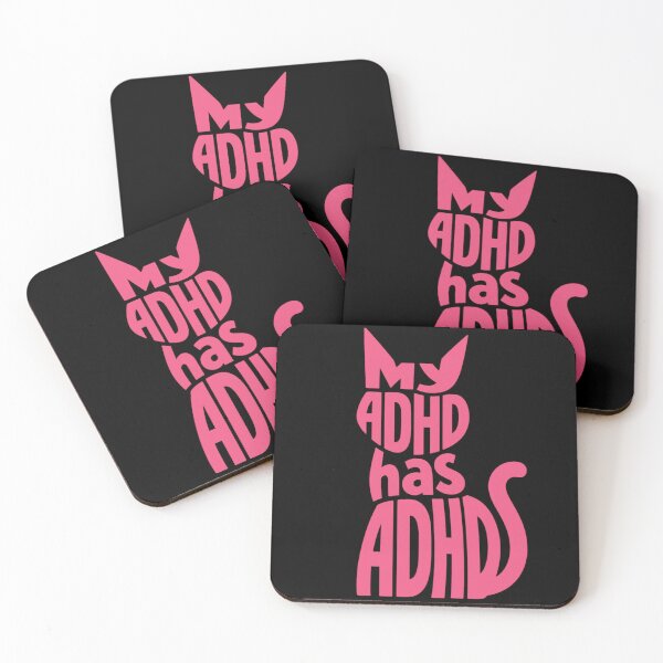 Item preview, My ADHD has ADHD Funny ADHD Cat designed and sold by T-version.