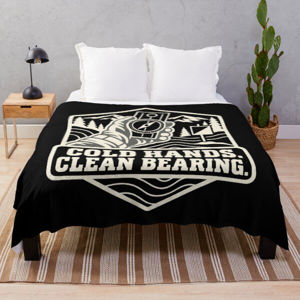 Item preview, Cold Hands Clean Bearing Compass Navigation Humor designed and sold by DreamLayerStudio.