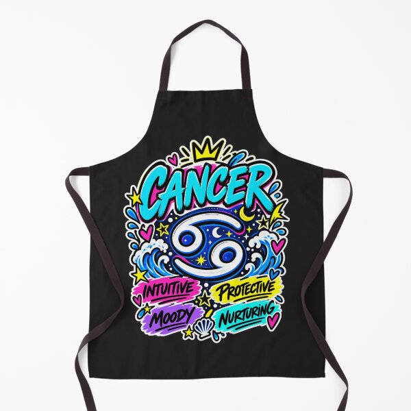 Item preview, Cancer Zodiac Sign – Colorful Pop Astrology Personality Design designed and sold by MetaModel Editions.