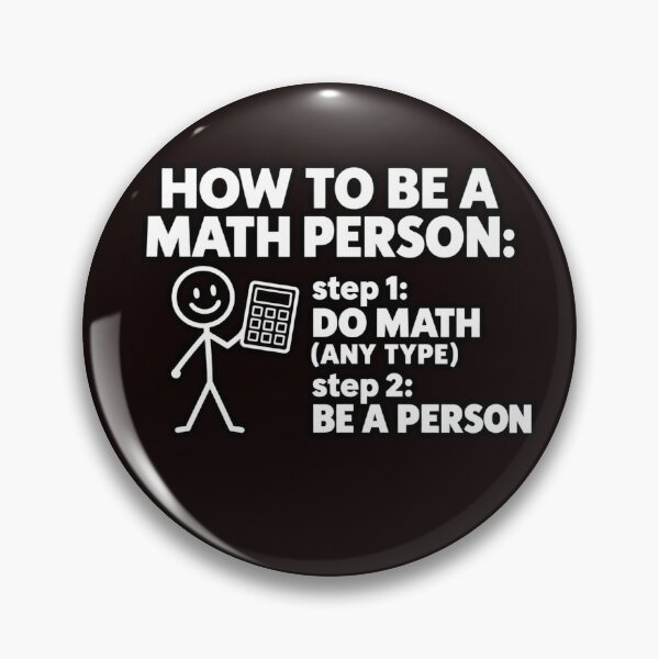 Item preview, How to Be a Math Person designed and sold by FrameFlow.