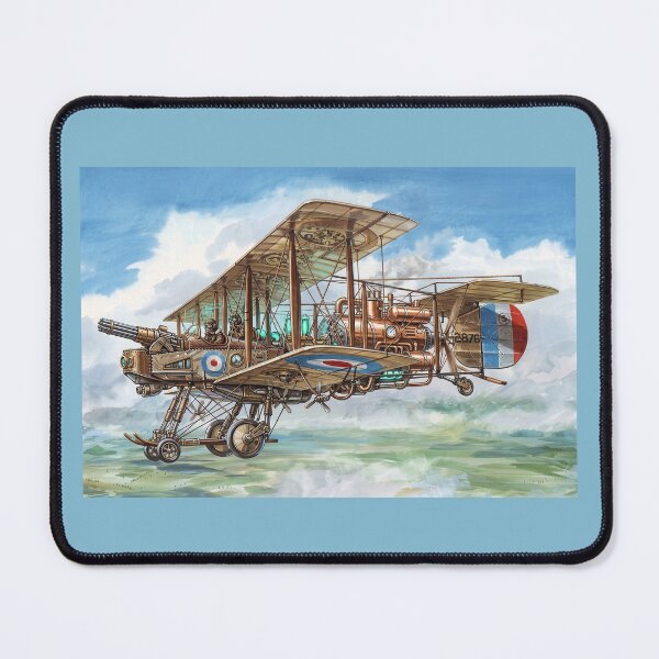 Item preview, Steampunk Vickers Biplane Flying Machine designed and sold by ArtworkNorth.