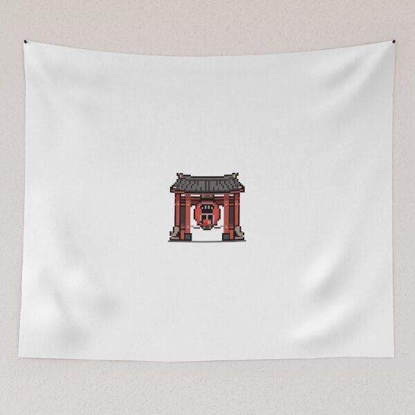 Item preview, Kaminarimon Gate Pixel Art designed and sold by Matilda Pixel.