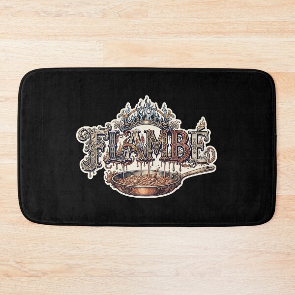 Item preview, Flambé Chef Design, Flambé Cooking Artwork, Chef Graphic, Cook Design, Cooking Gift, Chef Gift, Culinary Art, Kitchen Design, Professional Chef, French Cooking, Restaurant Kitchen designed and sold by Typologystudios.