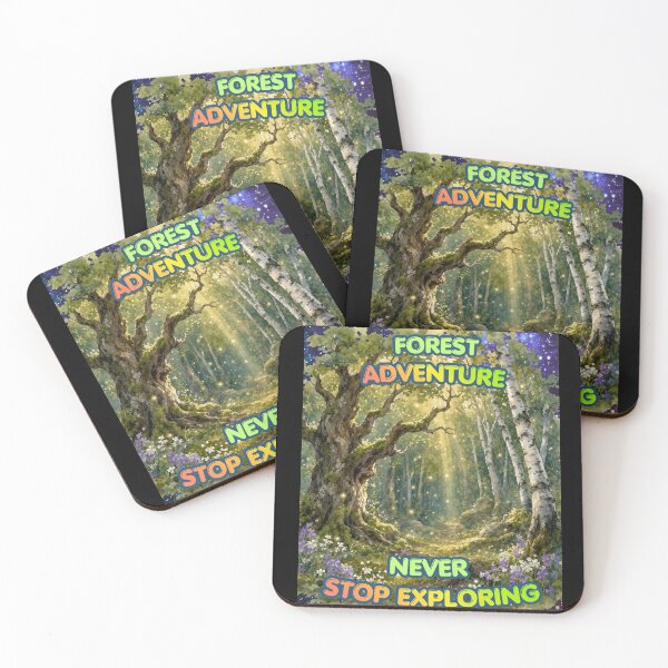 Item preview, Forest Adventure Never Stop Exploring, Gifts For Travel Enthusiasts designed and sold by zebek-design.