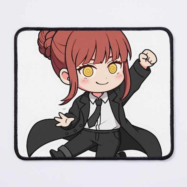 Item preview, Makima Chibi Anime Sticker - Chainsaw Man Fan Art designed and sold by Lesley D.