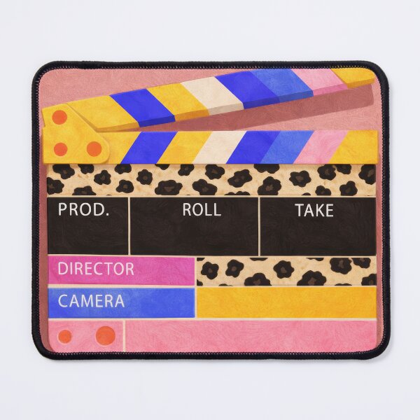 Item preview, Retro Clapperboard Cinema Director Movie Poster designed and sold by Cine8.