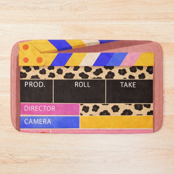 Item preview, Retro Clapperboard Cinema Director Movie Poster designed and sold by Cine8.
