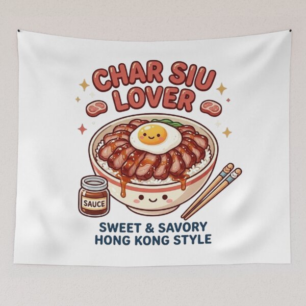 Item preview, Hong Kong Siu Mei Club Roast Goose & Crispy Pork - Vintage Emblem designed and sold by PetalsPaws.