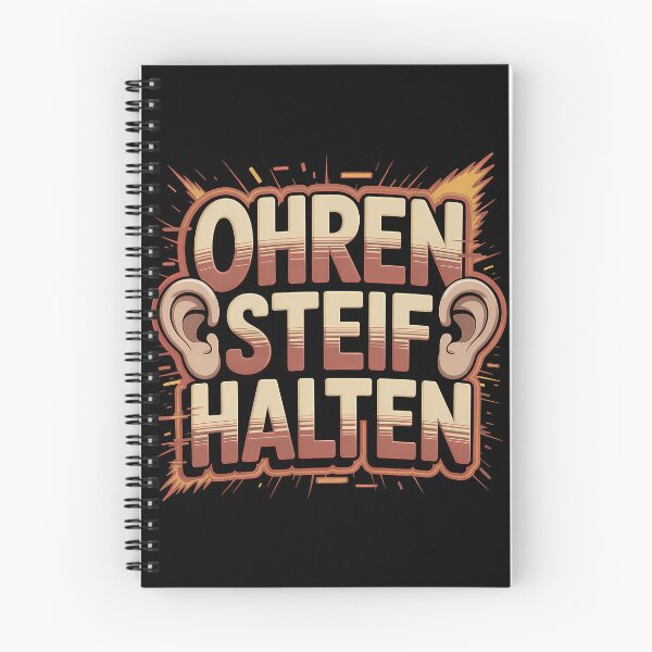 Item preview, Ohren Steif halten – Deutsche Memes Wortspiel Design designed and sold by LoFizzy.