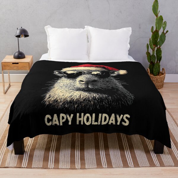 Item preview, Capy Holidays ugly christmas designed and sold by BASKF.