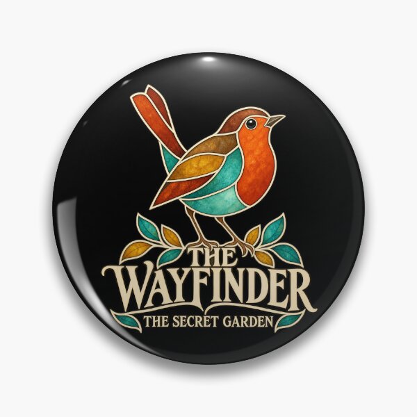 Item preview, The Secret Garden: Stained Glass Wayfinder designed and sold by Fenay Designs.