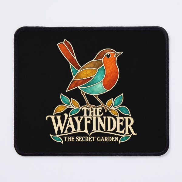Item preview, The Secret Garden: Stained Glass Wayfinder designed and sold by Fenay Designs.