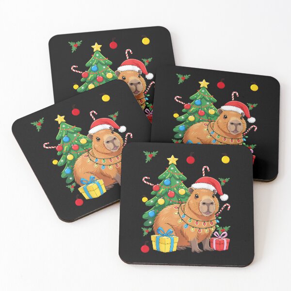 Item preview, Christmas Kawaii Cute Capybara designed and sold by BASKF.