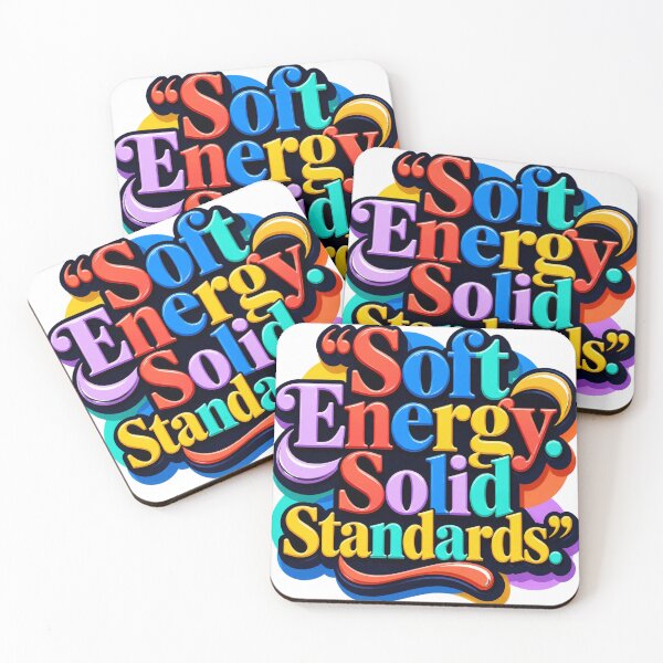 Item preview, Soft Energy Solid Standards Colorful Quote designed and sold by Aarvya Fashion Club ( A.F.C ).