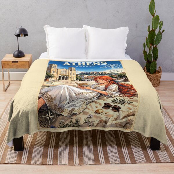 Item preview, Greece — Metropolitan Cathedral of Athens — A Relaxed Afternoon of Greek History and Sunlight designed and sold by DibujandoPorfa.