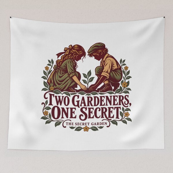 Item preview, The Secret Garden: Two Gardeners, One Secret designed and sold by Fenay Designs.