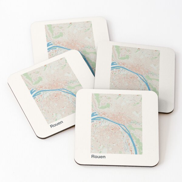 Item preview, Rouen Minimalistic Map Art designed and sold by MapsNerd.
