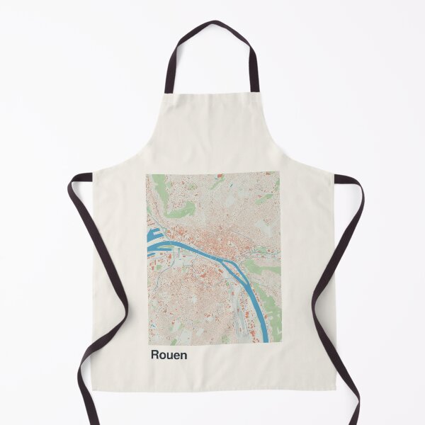 Item preview, Rouen Minimalistic Map Art designed and sold by MapsNerd.